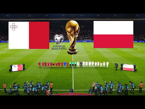 Malta vs Poland | World Cup 2026 Qualifiers | Full Match all goals #football