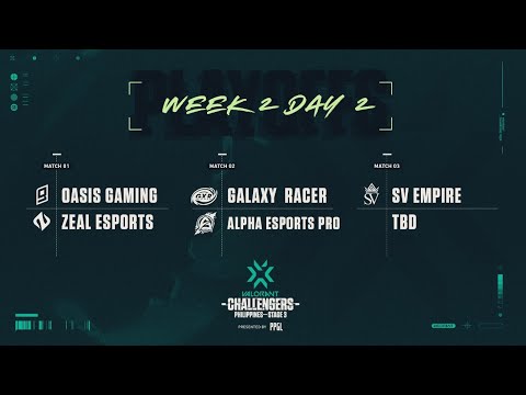 (FIL) 2021 VCT Stage 3 - Challengers PH - Week 2 Main Event - Day 2