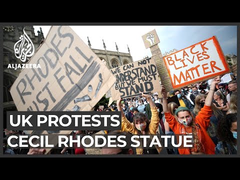 UK: Oxford protesters demand Cecil Rhodes statue be removed