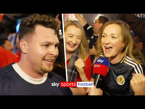 Scotland fans' IMMEDIATE reaction to qualifying for World Cup | "We deserve this!"