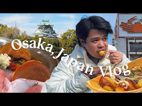Osaka Vlog • Takoyaki, Dorayaki, Osaka Castle, Umeda Sky Building • E02 | Japan Silent Vlog