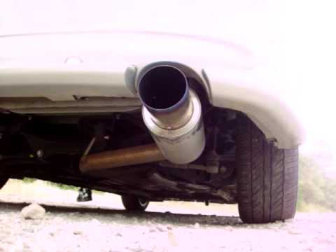 Scion TC Greddy Ti - C exhaust