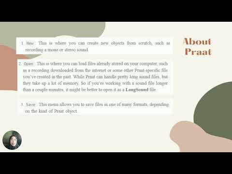 How to use Praat Software