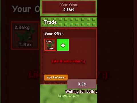 W For My T-rex?! 😍 | Grow a Garden