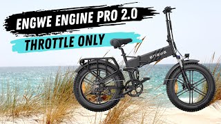 How Far Can The Engwe Engine Pro 2.0 Go On Throttle Alone?