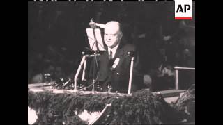 HERBERT HOOVER SPEAKS AT REPUBLICAN CONVENTION - SOUND