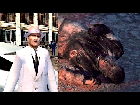 Change in Don Morello Death Scene Mafia 1 Vs Mafia Definative Edition