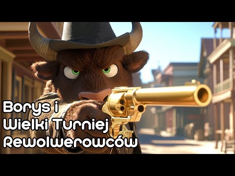 Szeryf Borys i Wielki Turniej Rewolwerowców 🏆 | Bajki na dobranoc do słuchania  🌙