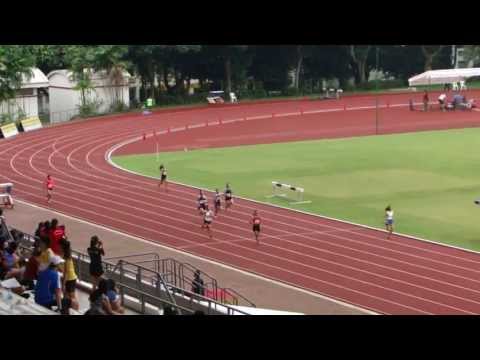 Day 4 - 200m B Girls Heat 6 (National School 2013)