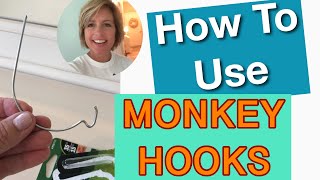 My first time using monkey hooks!  2019 | LIVING GRATEFULLY | HOW TO USE MONKEY HOOKS