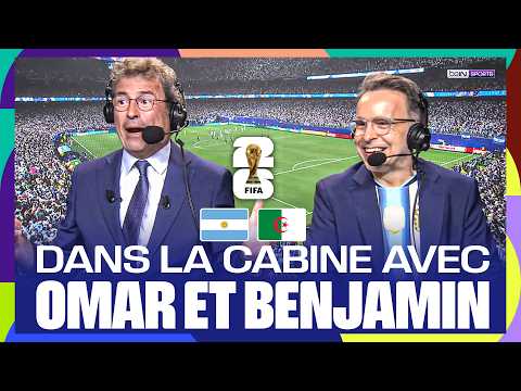 On a filmé Omar Da Fonseca et Benjamin Da Silva pendant ARGENTINE - ALGÉRIE en LIVE !!!