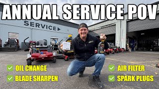 How to Perform Annual Service on a Toro TimeCutter!