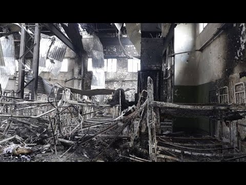 Ukrán elnök: szándékos orosz háborús bűncselekmény volt az olenivkai börtön lebombázása