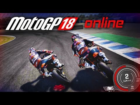 INCREDIBLE ONLINE RACE - MotoGP 18 Gameplay