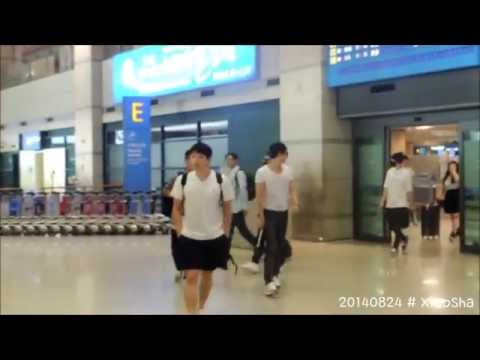 140824 - Super Junior M 仁川機場接機