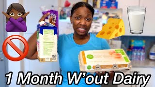 I Did A 30 Day No Dairy 🥛 🧀Challenge..Here’s How It Went.