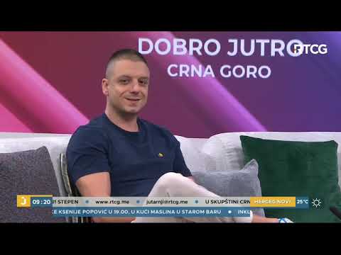 Andrija Dabanović - Jutarnji program TVCG