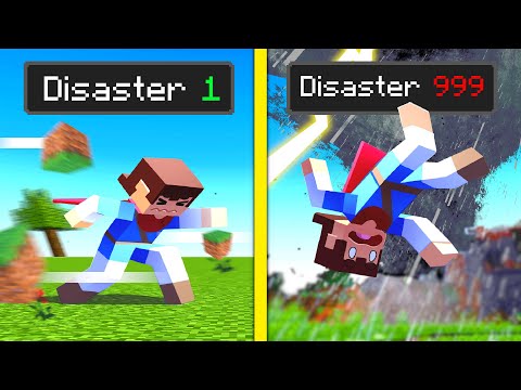 They Added NATURAL DISASTER Mode To Minecraft ...