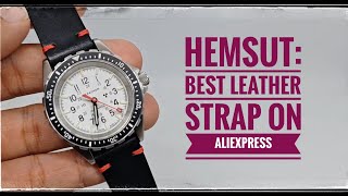 AliExpress Summer Sales haul #4: Awesome Buttero leather strap from Hemsut