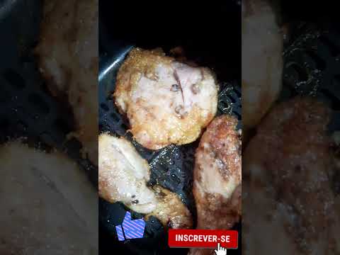 #shorts Dica de coxa de frango ASSADA na AIR FRYER.