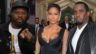 50 Cent Responds To Cassie Cooperating With Feds In Diddy Investigation... He's Finished It's Over