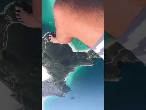 Jumping over beaches of Arraial💖#explore #travel #trending #viral #nature #reels #art #video #shorts