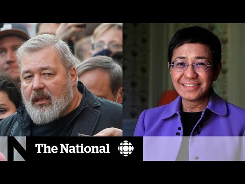 Nobel Peace Prize awarded to journalists Dmitry Muratov and Maria Ressa