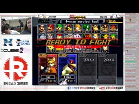 Jacques (Fox) vs Capone (Falco) - Smash and Chill Arcadian Spring 2016