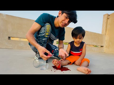 Pumpii ko kanch gus gaya Bhoot khoon nikla 😭❤️ || sad motivational story ||