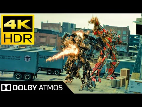 4K HDR ● Transformers Fight Scene ● Dolby Atmos  1608 X 3840