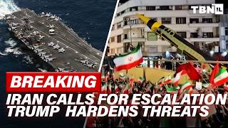 BREAKING: Trump HARDENS Threats; Drone Attack INTERCEPTED; Ukraine Strikes Iranian Ship | TBN Israel
