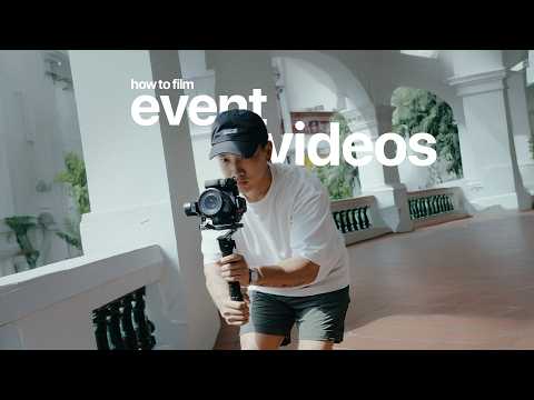 How I Shoot and Edit Event Videos as a One-man Crew