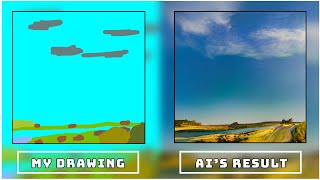 This software transforms your rough sketch into a realistic picture!