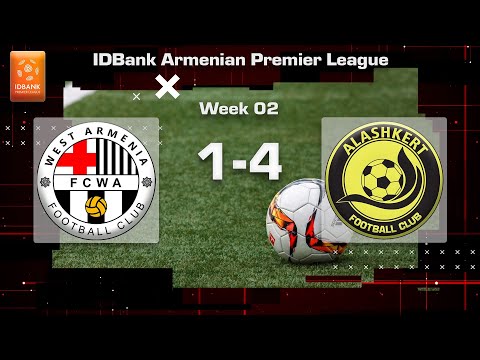 West Armenia - Alashkert 1:4, IDBank Armenian Premier League 2023/24, Week 02