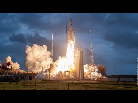 Ariane 5 rocket launch | Eutelsat Konnect VHTS | VA258