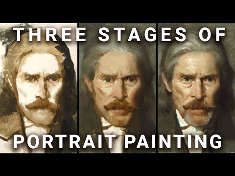 How to SIMPLIFY Oil Portrait Painting for Beginners?