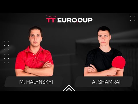 09:30 Mykola Halynskyi - Andrii Shamrai 28.03.2024 TT Euro.Cup Ukraine Elite. TABLE 4