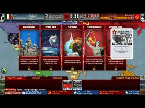 International Twilight Struggle League - Jesse Marshall v Antonio Guarino