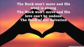 Rock Won&#39;t move lyric video