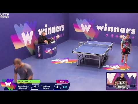 Winners League 22.10.21 Storozhenko Oleksandr - Tveritinov Roman 11:00