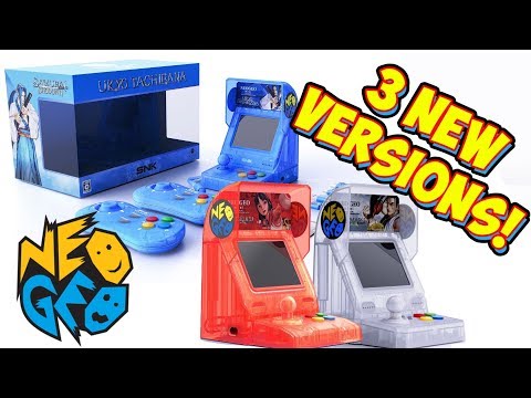 NEW Limited Edition Samurai Shodown Neo Geo Mini Revealed! Details & Game List!