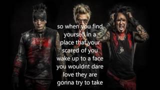 SIXX AM we will not go quietly lyric video