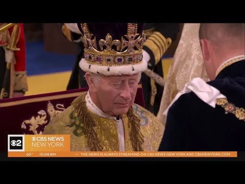 King Charles III and Queen Camilla formally crowned at coronation