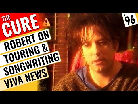 Robert Smith (The Cure) - Interview 1996 - Touring & Songwriting 🇩🇪 'Viva News'