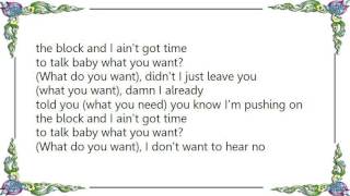 Jaheim - Whut You Want Lyrics