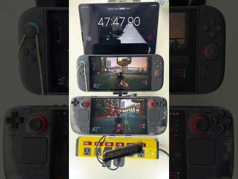 Switch 2 Battery Life vs Steam Deck #steamdeck #switch2 #oled