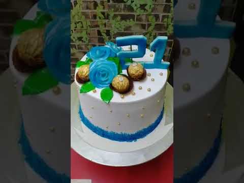 21st Birthday Cake / Chocolate Cake / Cakes & Bakes Goa