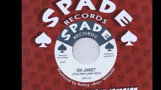 Little Tony+Tony King - Oh Janet  b/w Hippy Boys - Lorna Run