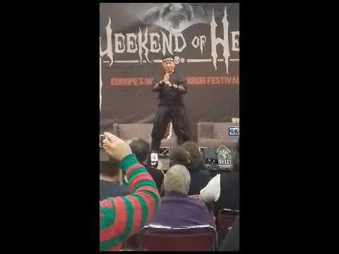 Sho Kosugi Demonstration at Weekend of Hell - Dortmund, 3/11/2018