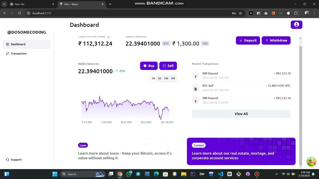 React Vite - Dashboard - Web App